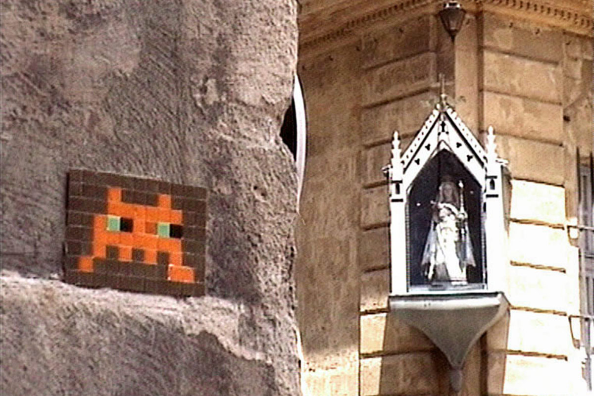 Invader - Background image