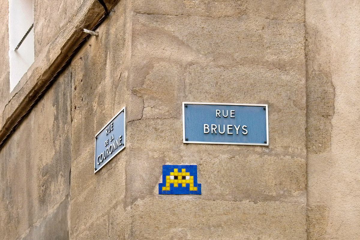 Image de fond - Invader