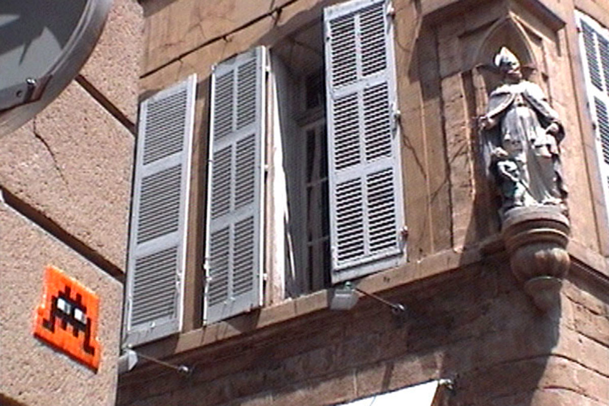 Image de fond - Invader