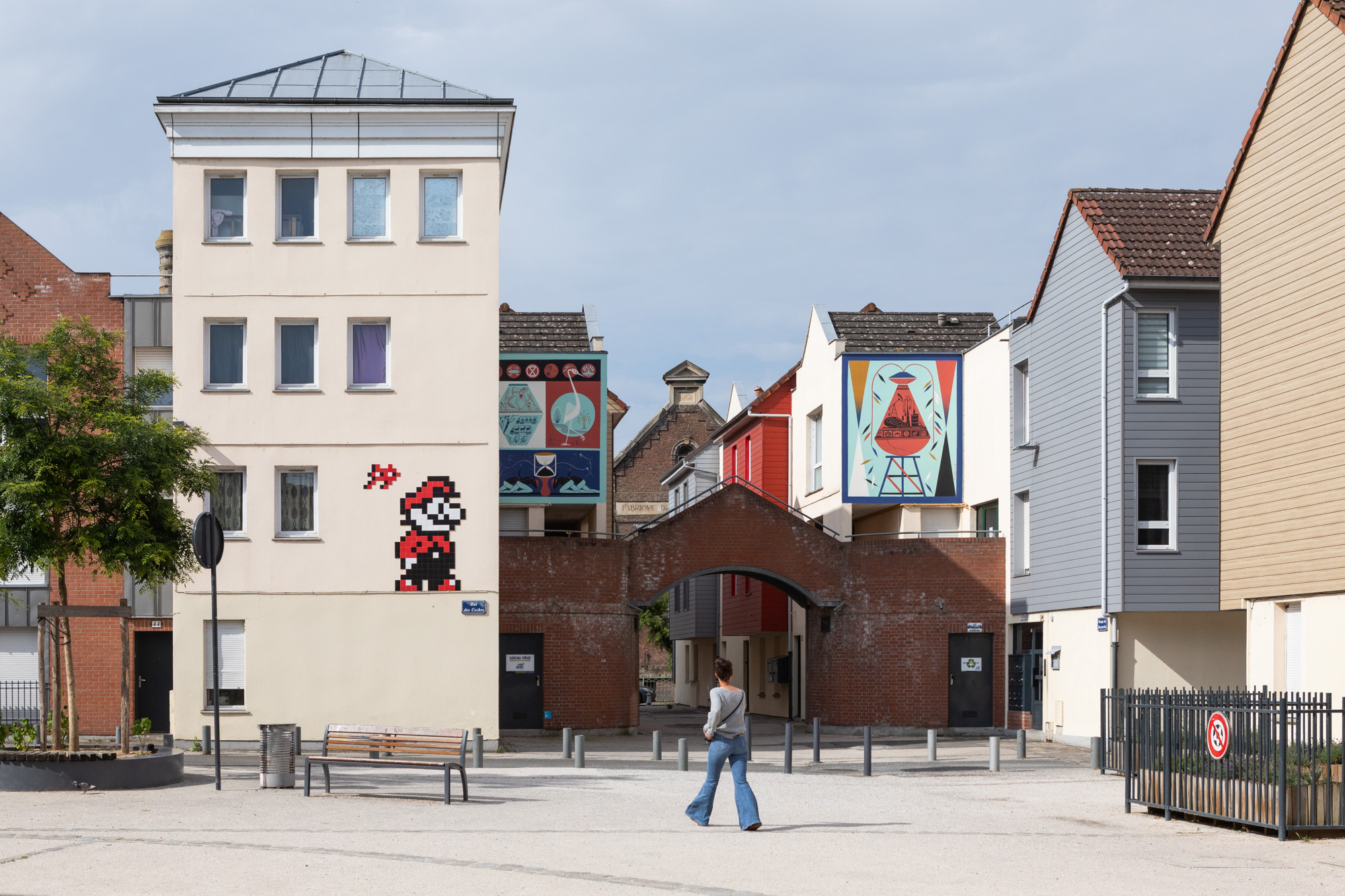 Image de fond - Invader