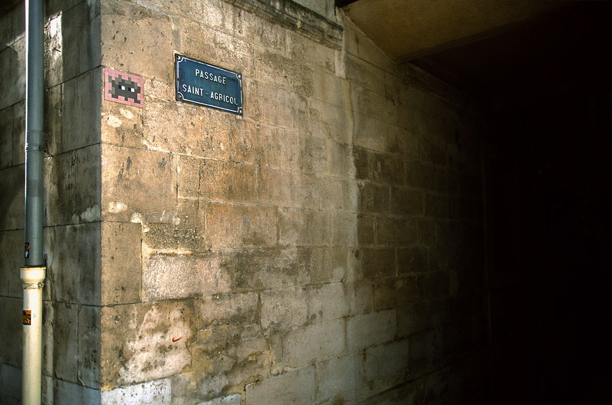 Image de fond - Invader