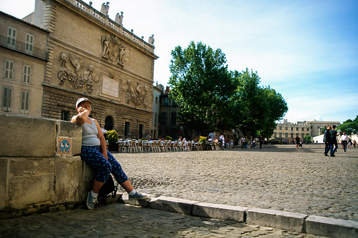 Image de fond - Invader