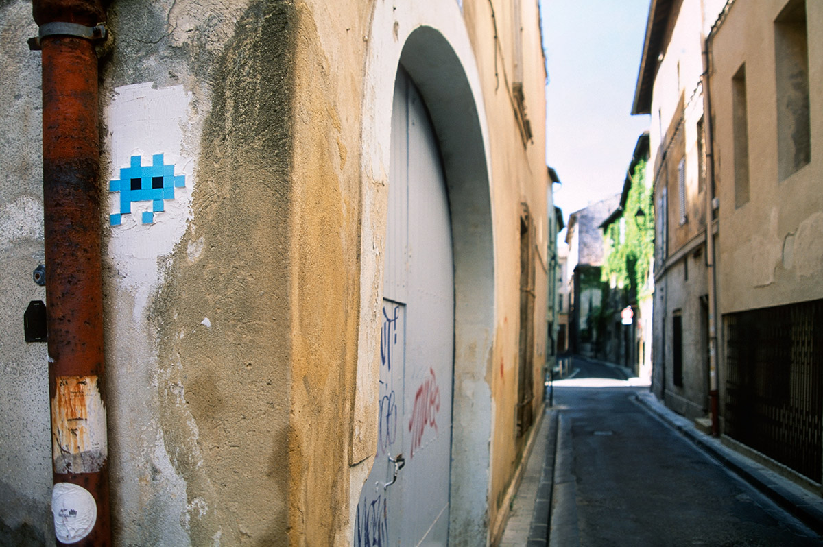 Invader - Background image