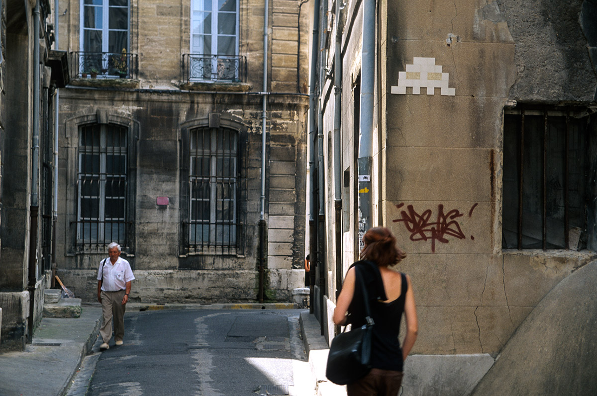 Invader - Background image