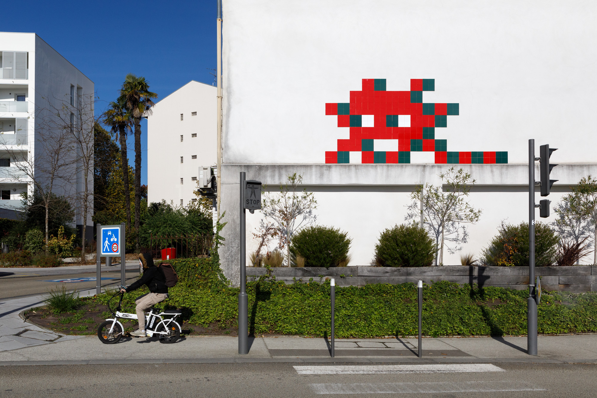 Image de fond - Invader