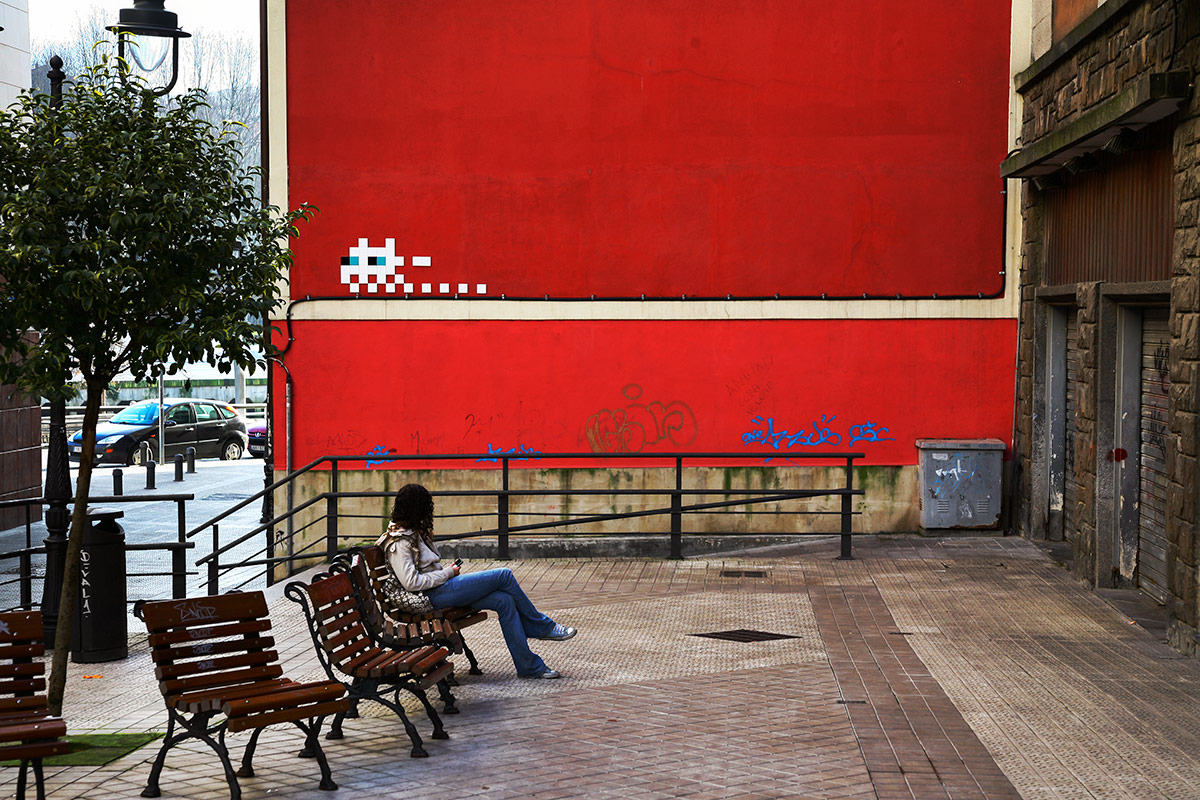 Image de fond - Invader