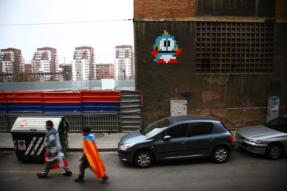 Image de fond - Invader