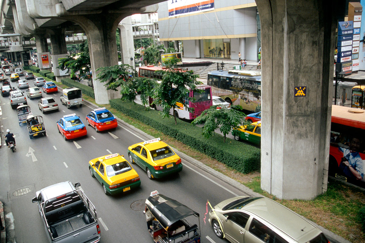 Invader - Background image