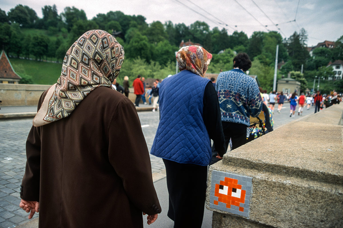 Image de fond - Invader