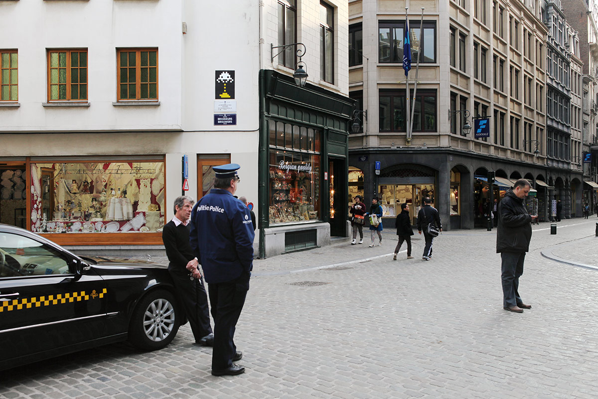 Image de fond - Invader