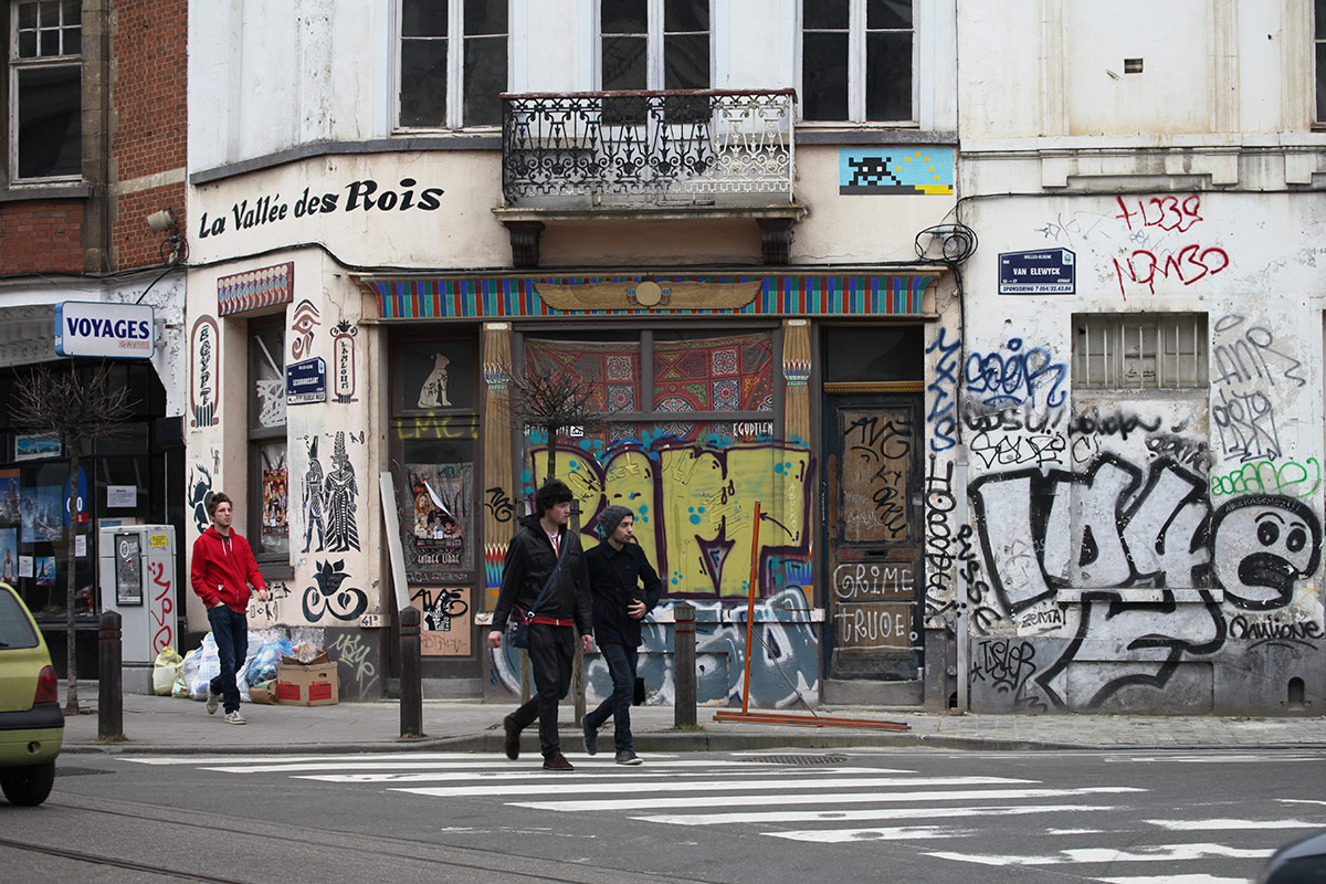 Image de fond - Invader