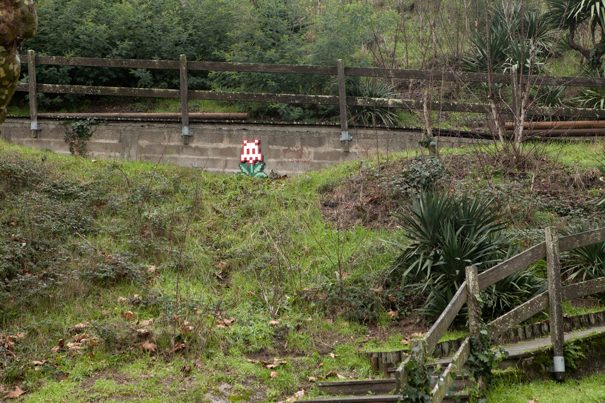 Image de fond - Invader