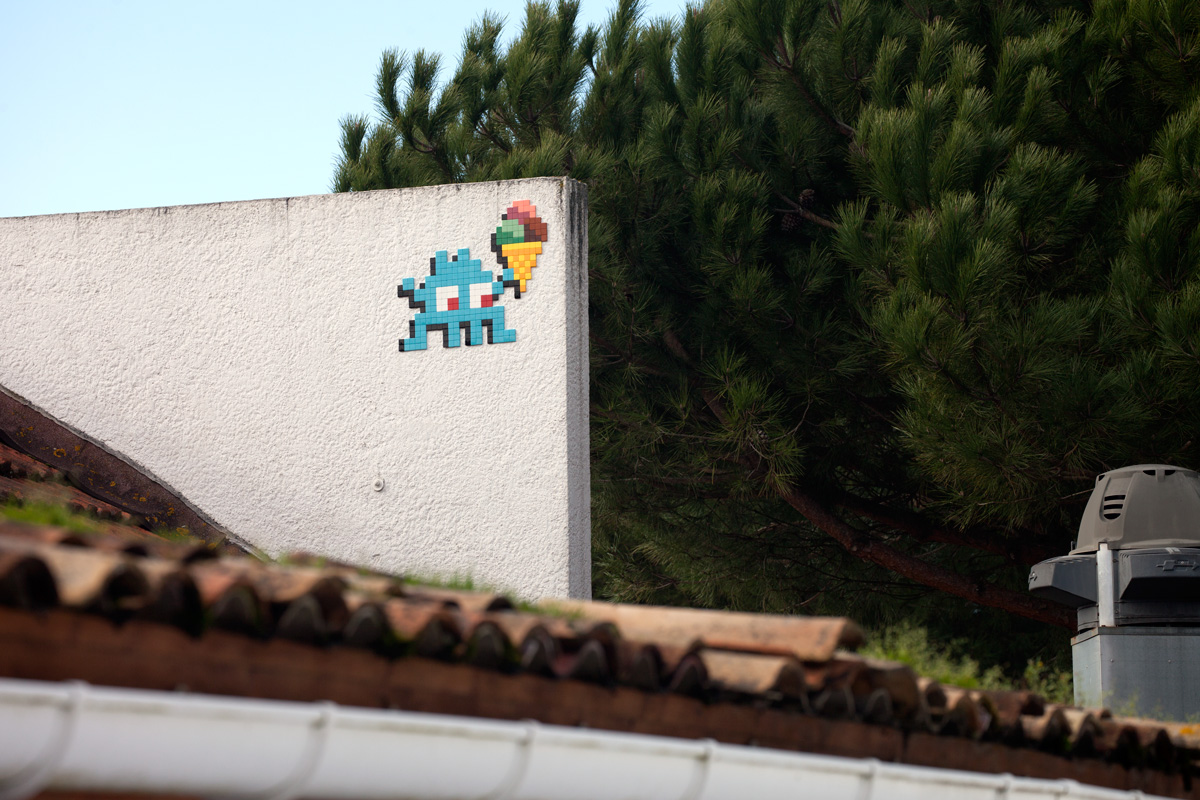 Image de fond - Invader