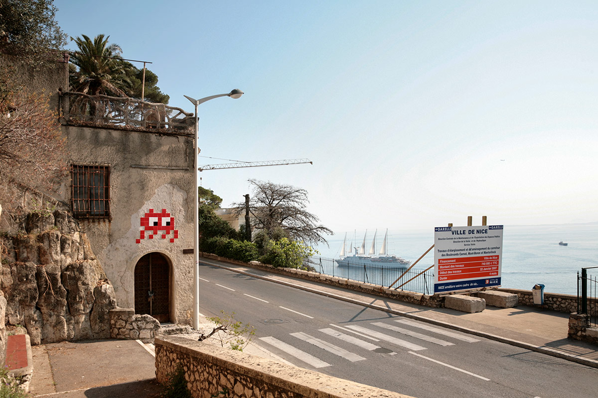 Image de fond - Invader