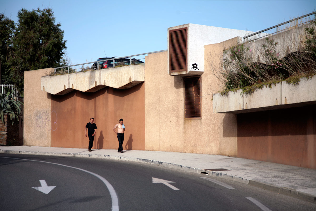 Image de fond - Invader
