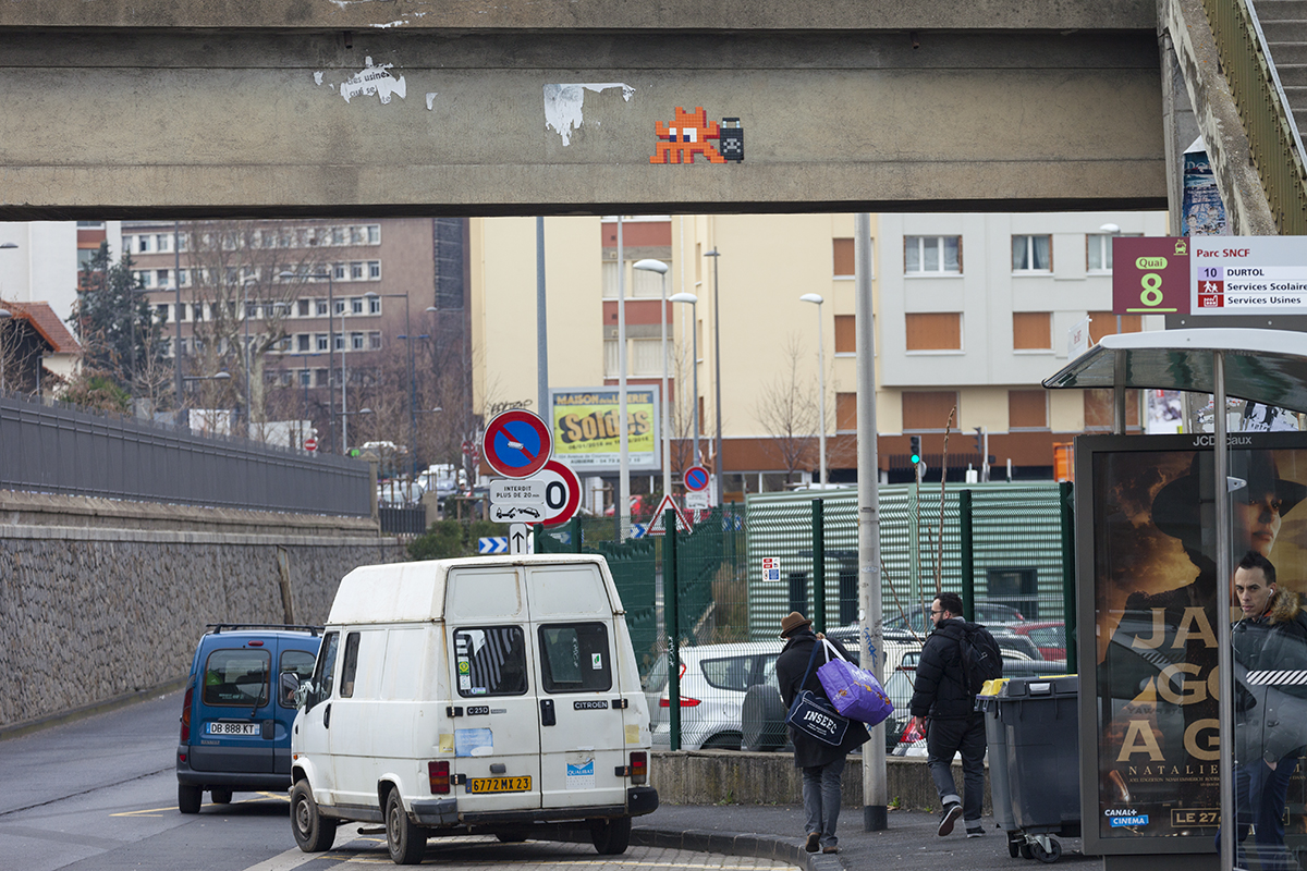Image de fond - Invader
