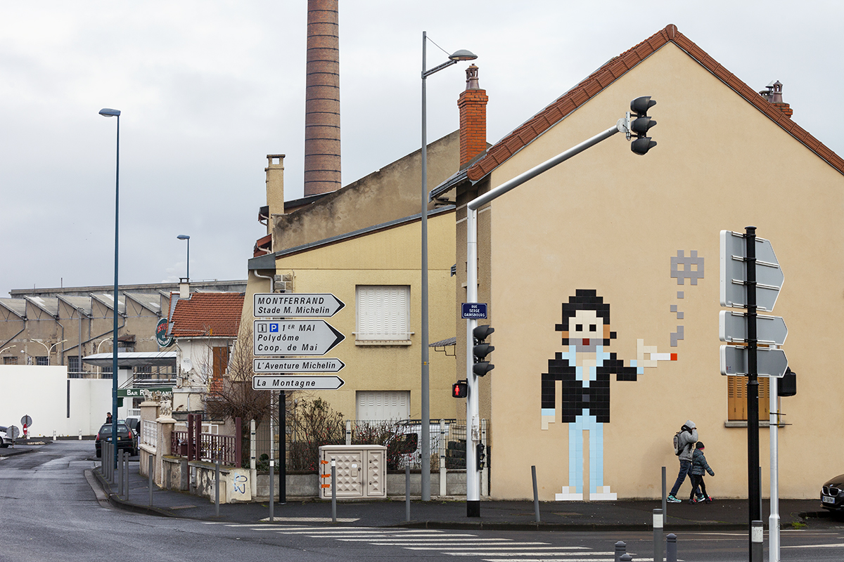 Image de fond - Invader