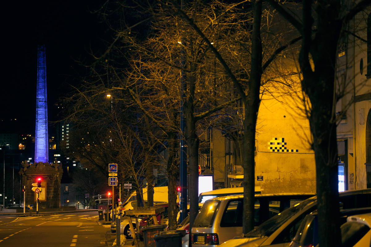 Image de fond - Invader