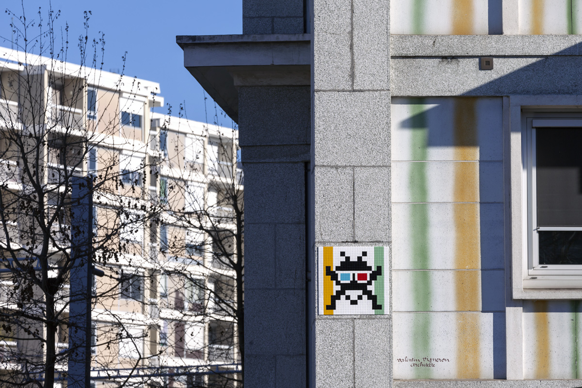 Image de fond - Invader