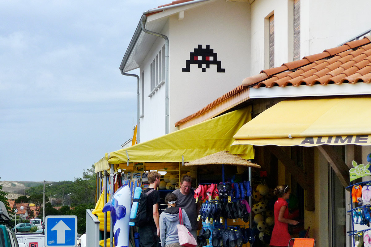 Image de fond - Invader