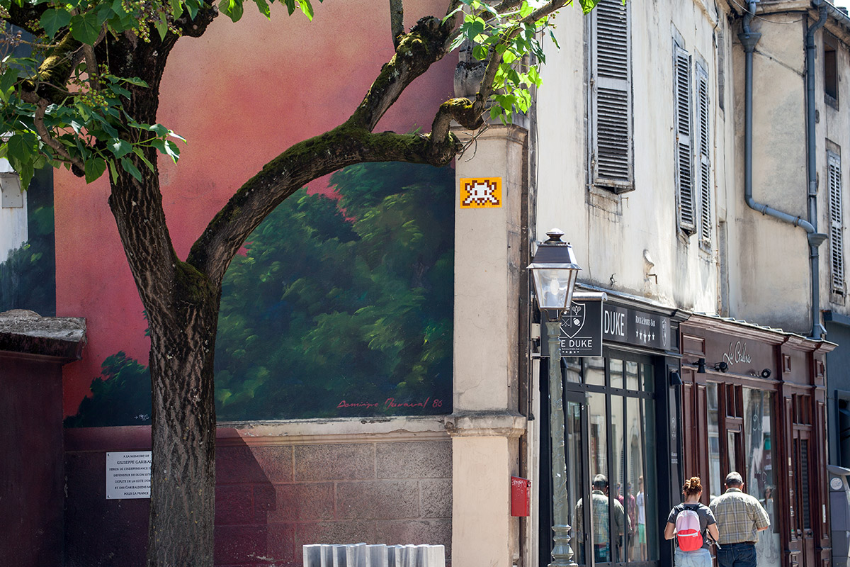 Image de fond - Invader