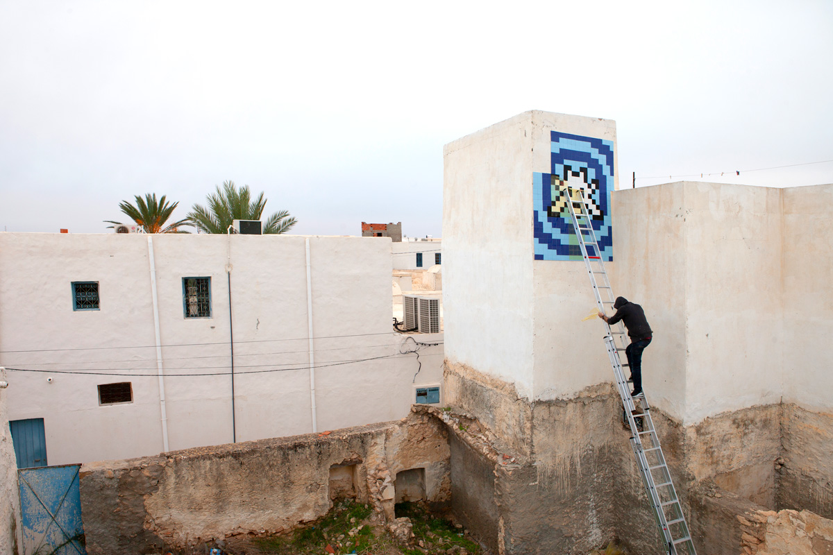 Image de fond - Invader