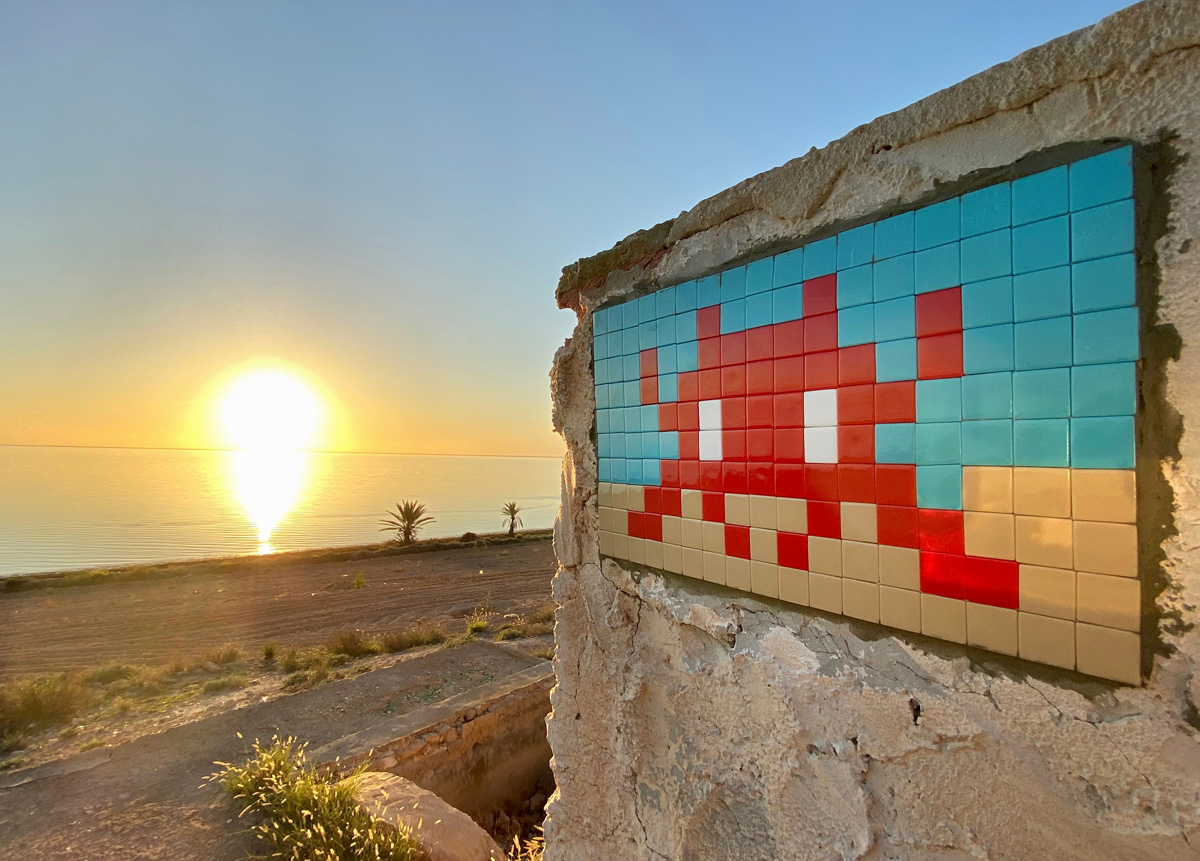 Image de fond - Invader