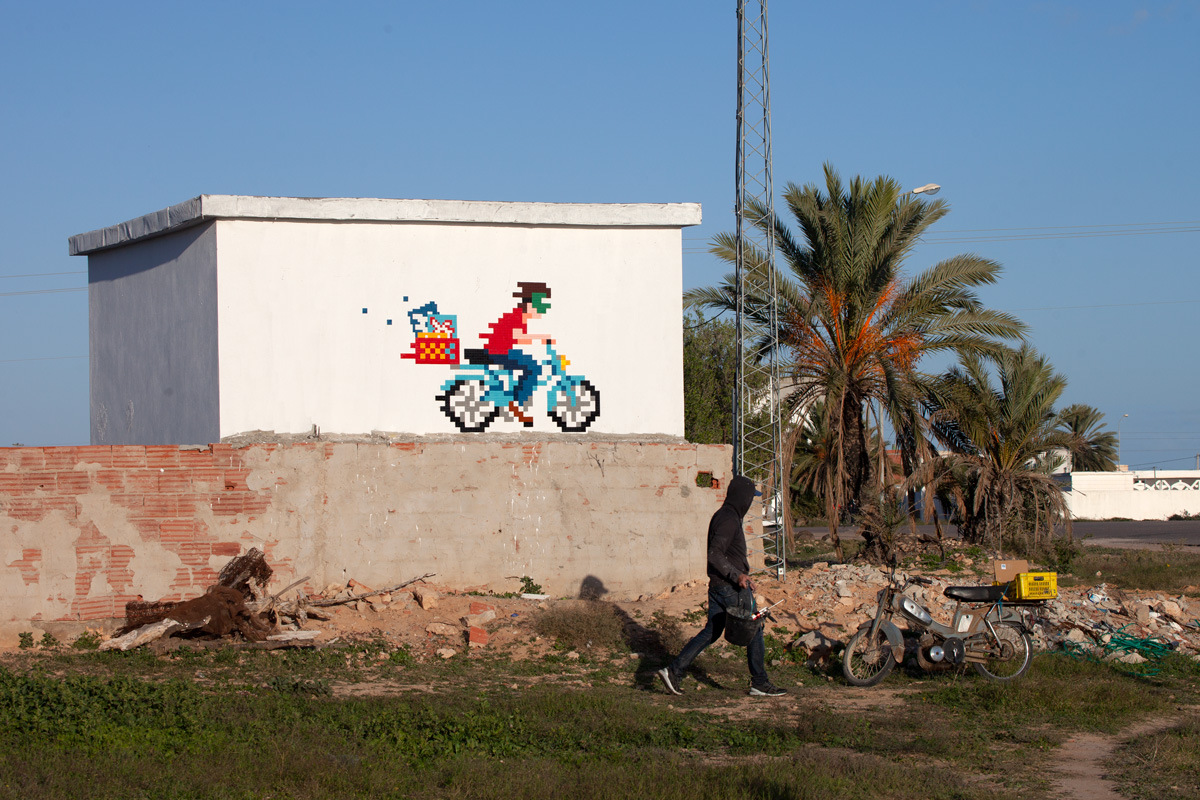 Image de fond - Invader