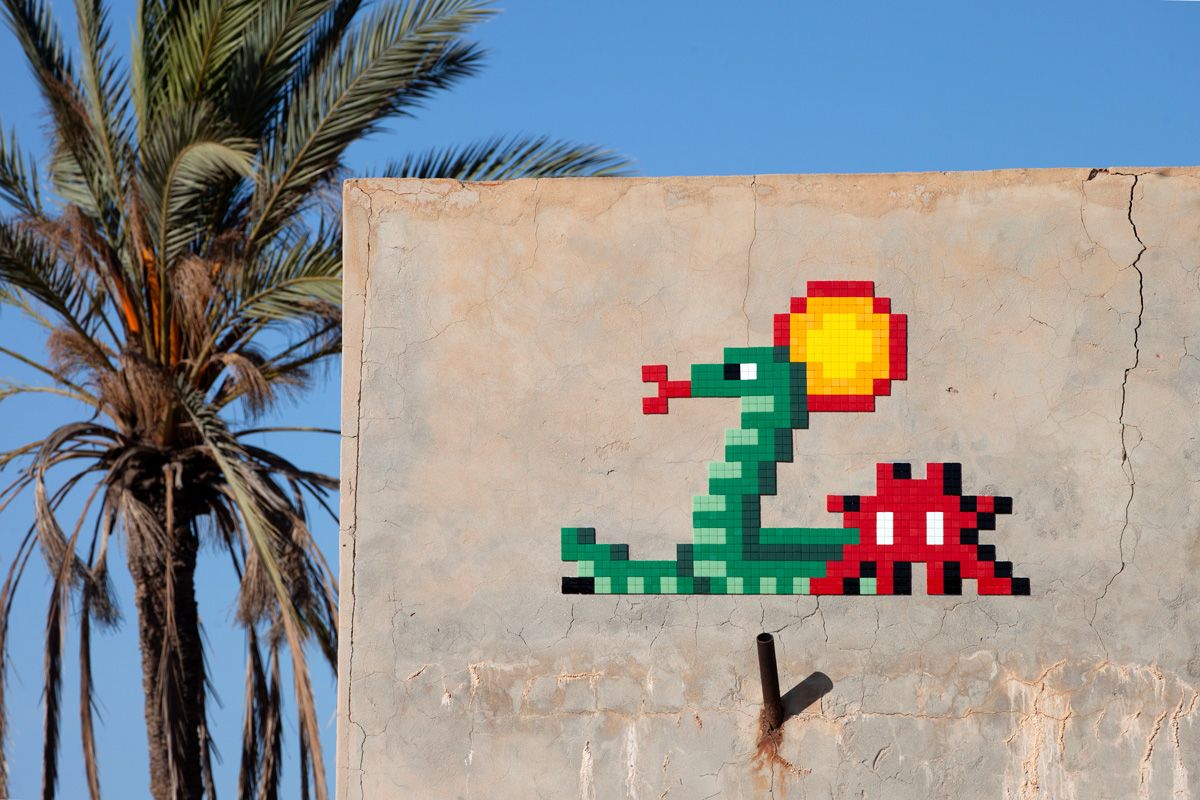 Invader - Background image