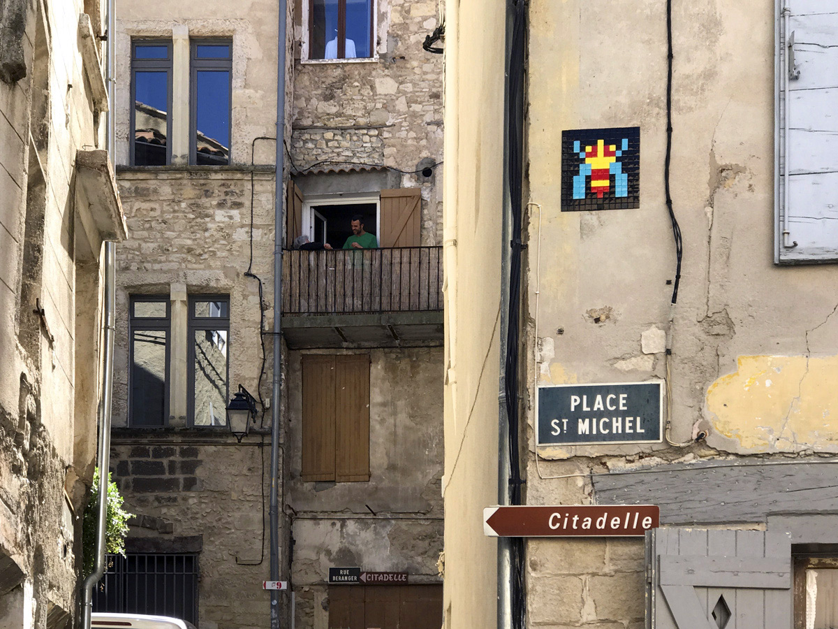 Invader - Background image