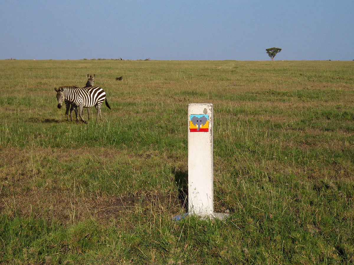 Invader - Background image