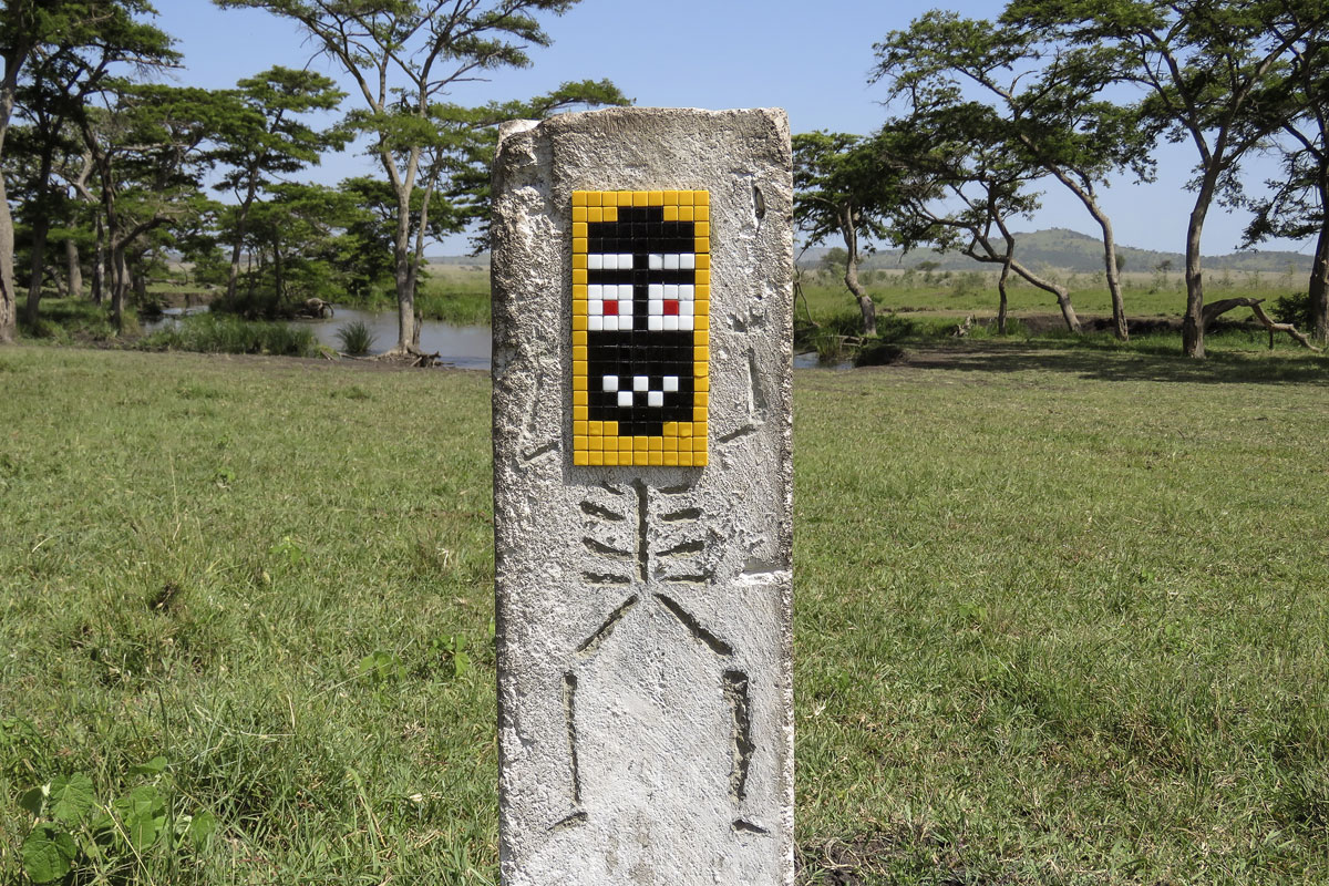 Image de fond - Invader