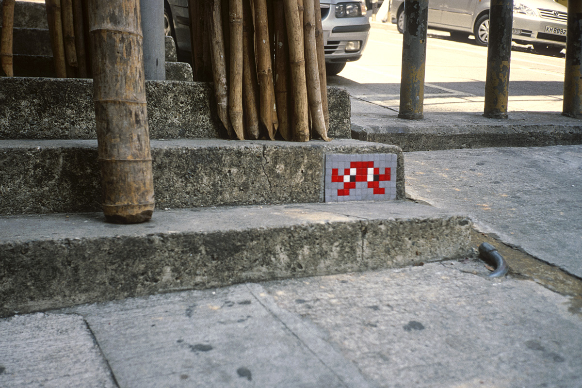 Image de fond - Invader