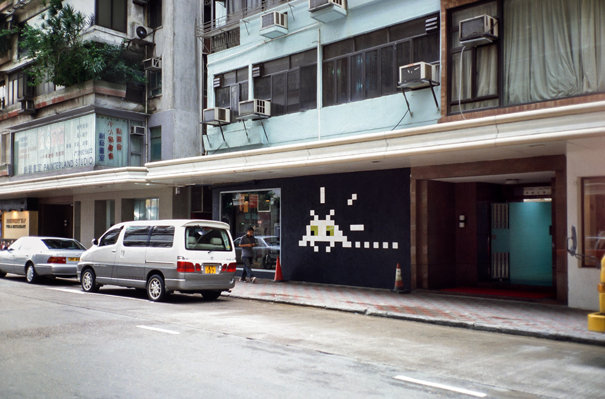 Invader - Background image