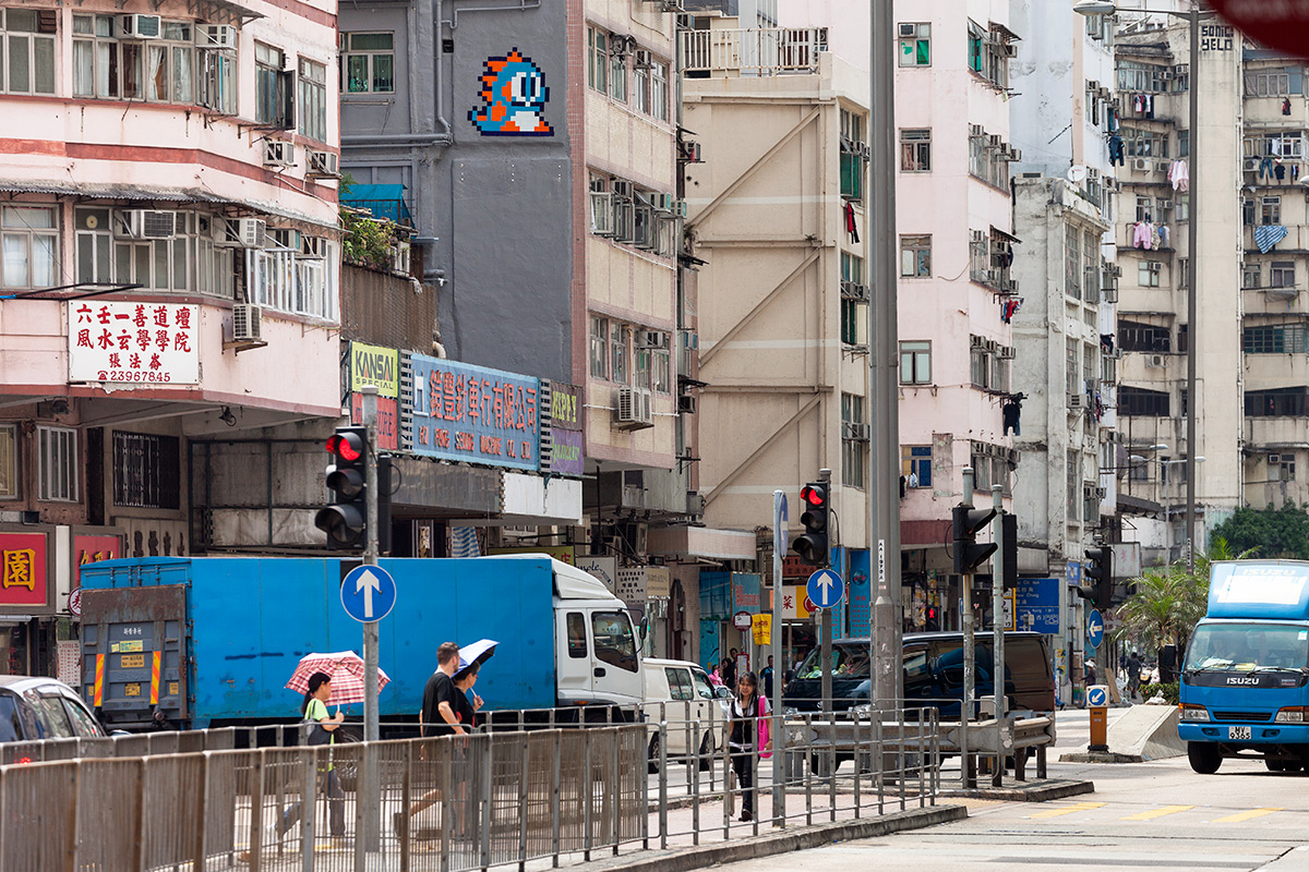 Invader - Background image