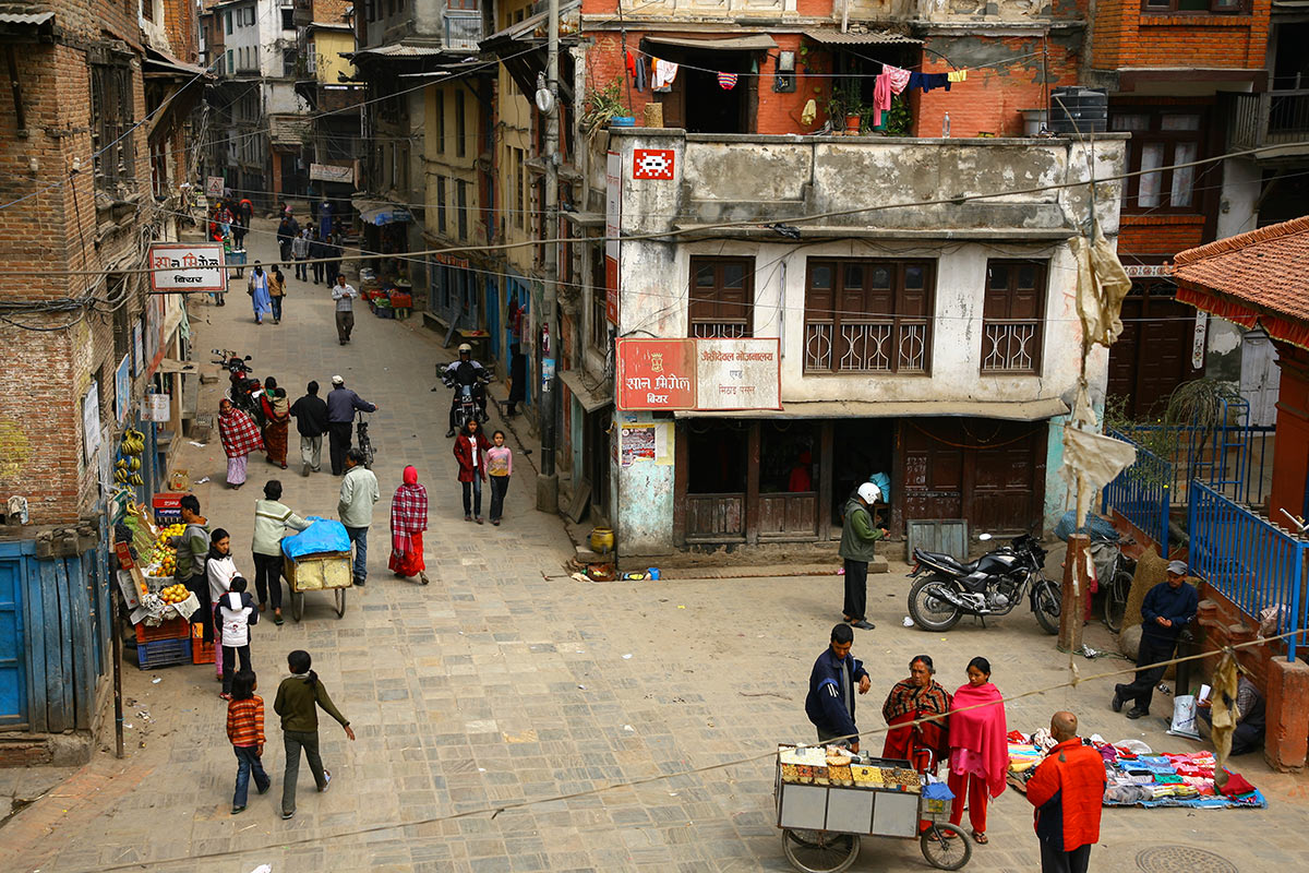 Invader - Background image