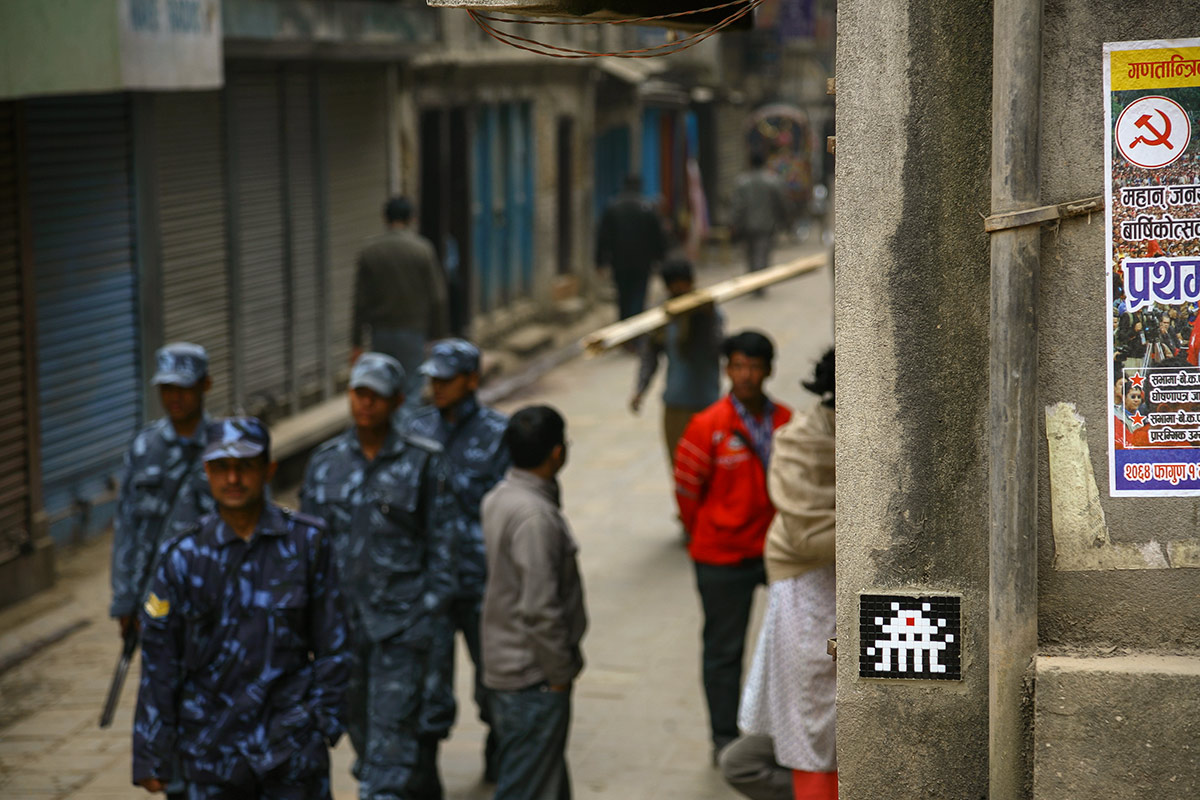 Invader - Background image