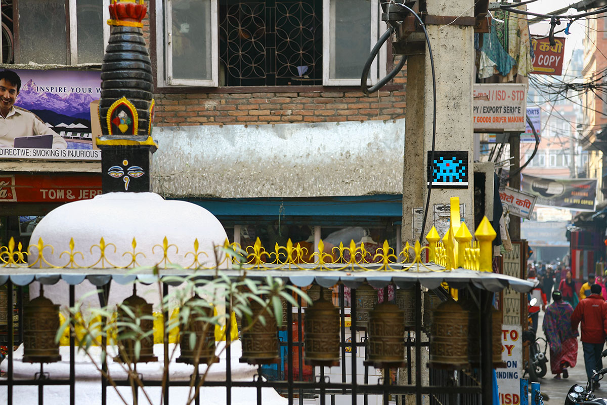 Invader - Background image