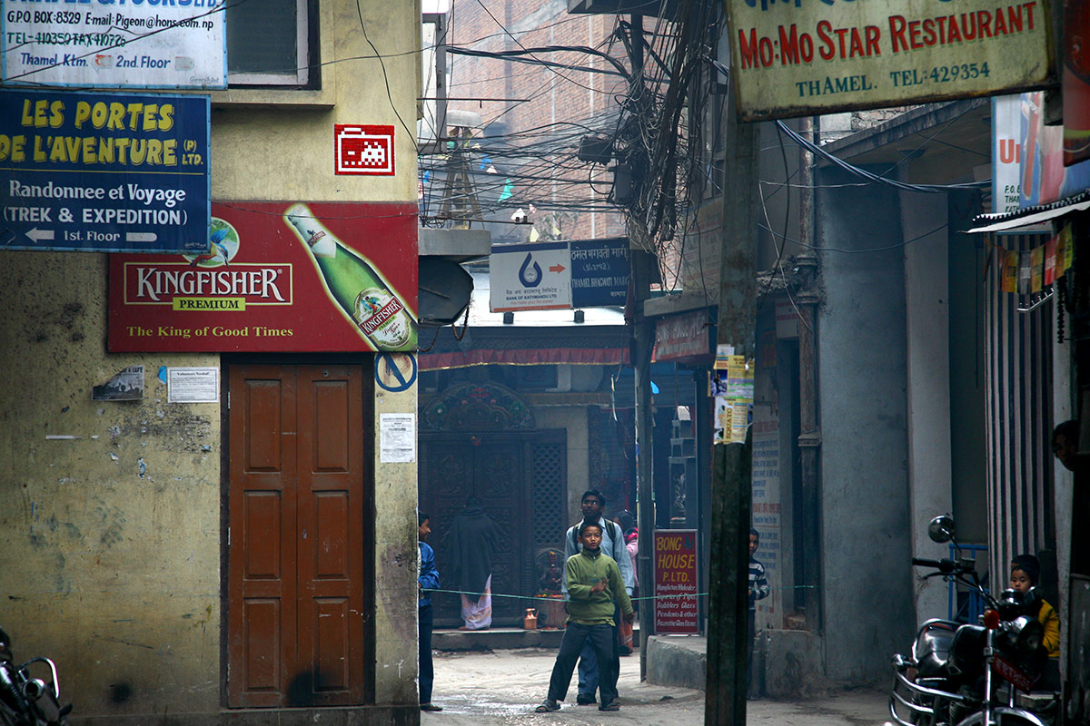 Invader - Background image