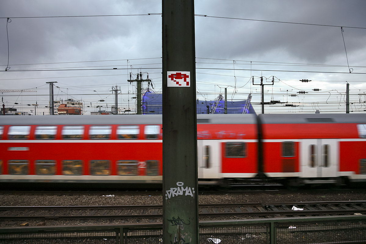 Image de fond - Invader
