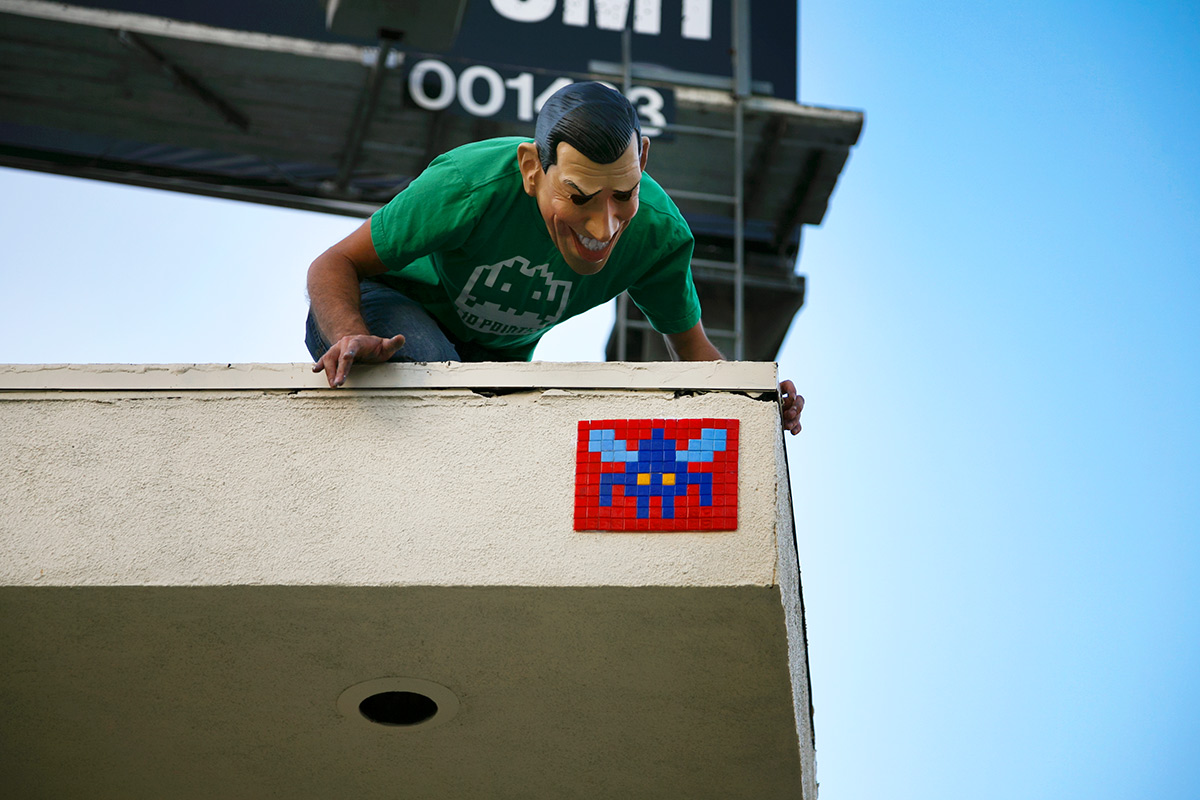 Image de fond - Invader