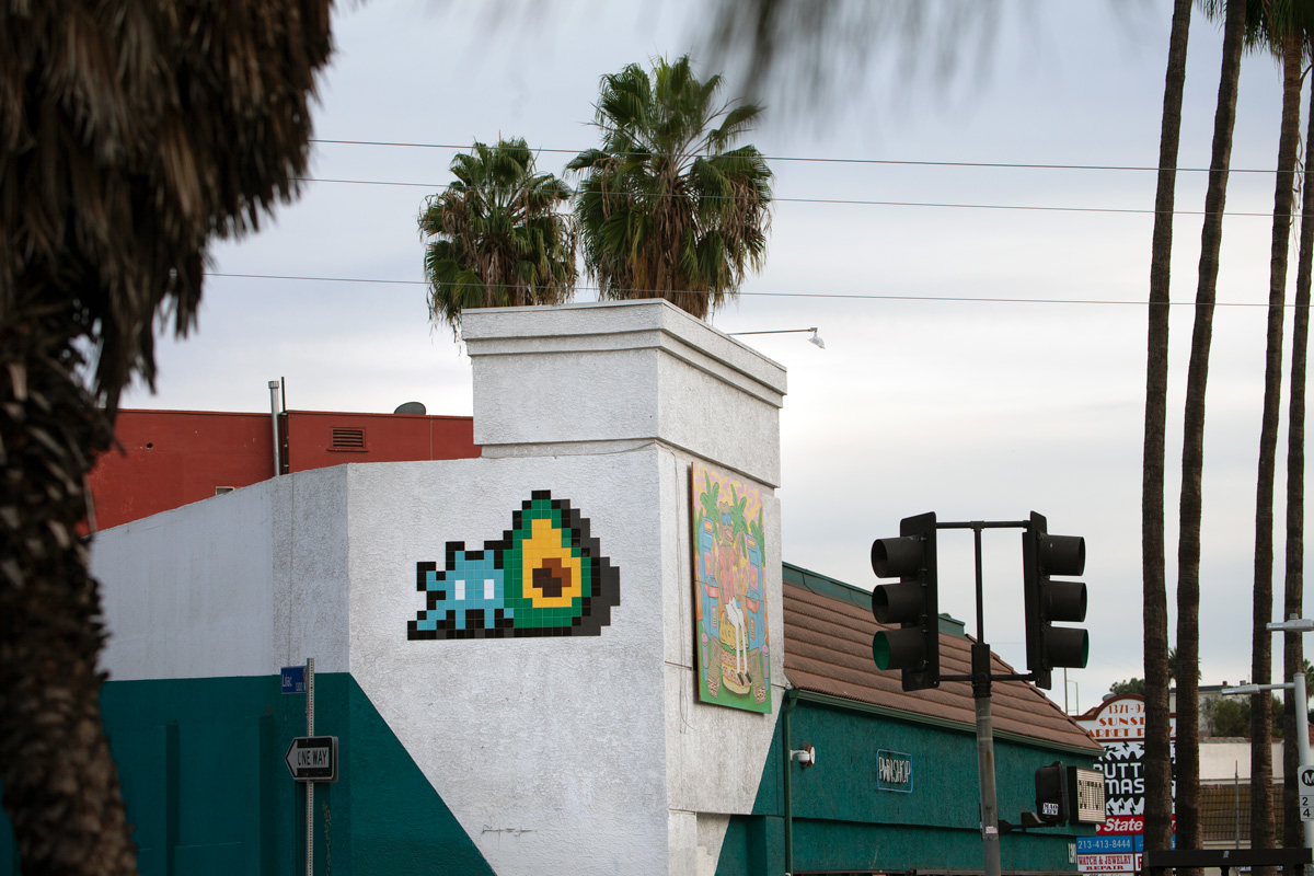 Invader - Background image