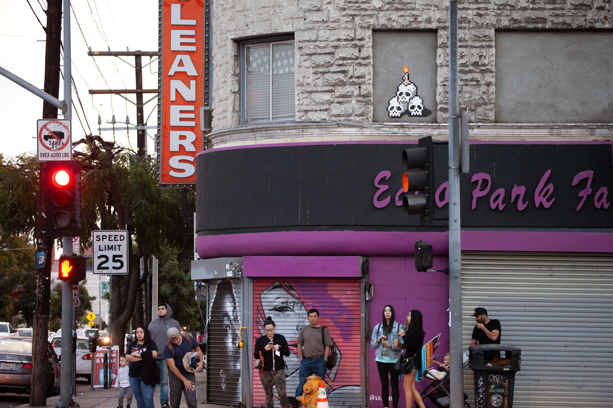 Invader - Background image