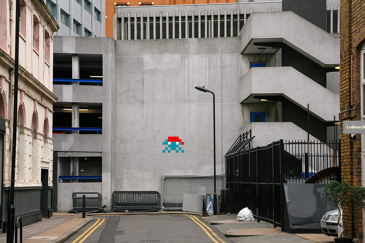 Invader - Background image