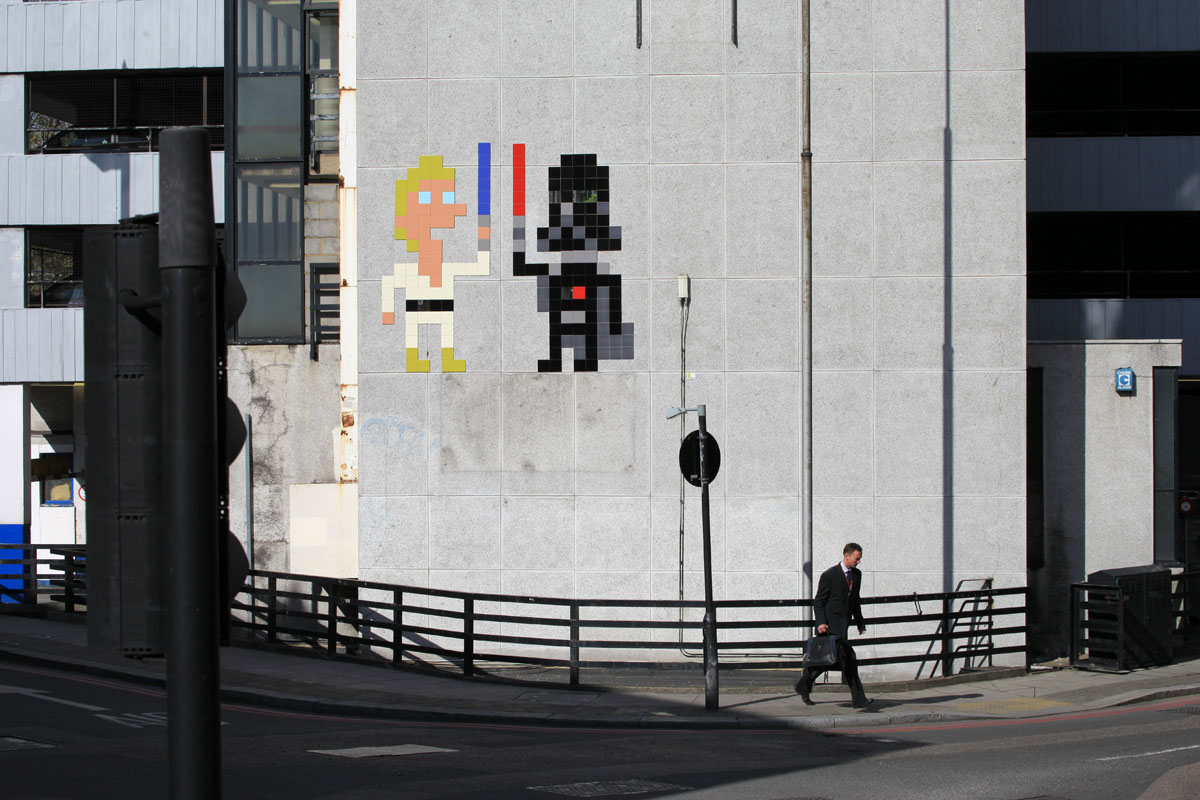 Invader - Background image