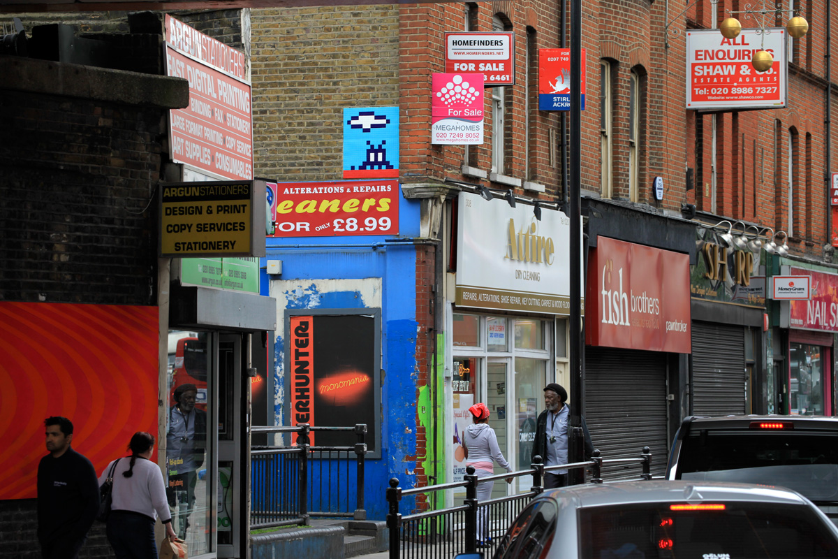 Invader - Background image