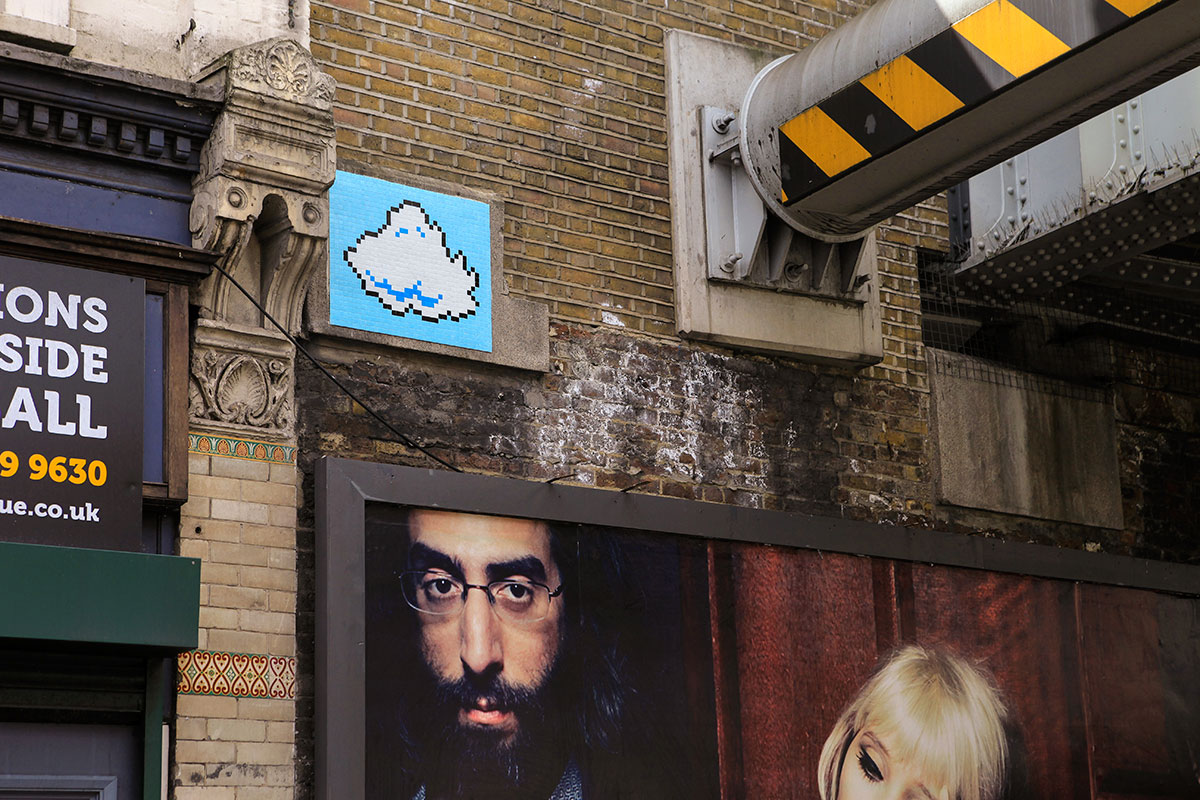 Image de fond - Invader