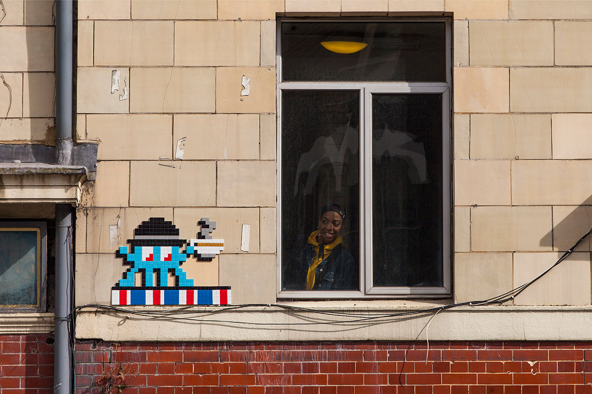 Image de fond - Invader