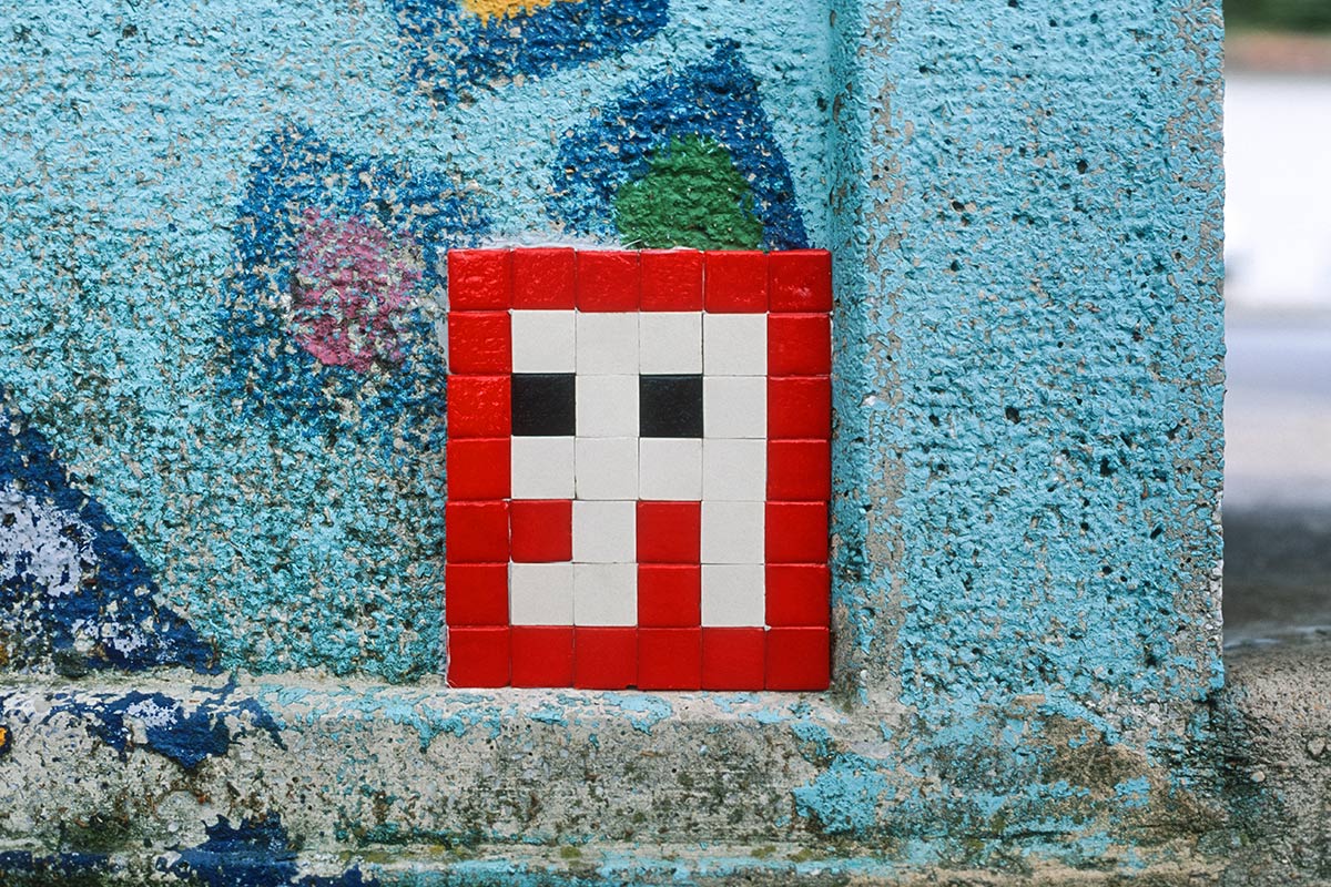 Image de fond - Invader