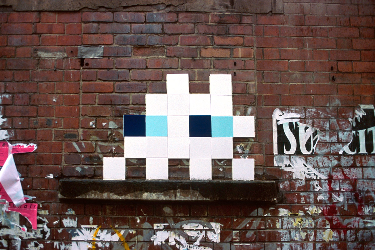 Image de fond - Invader